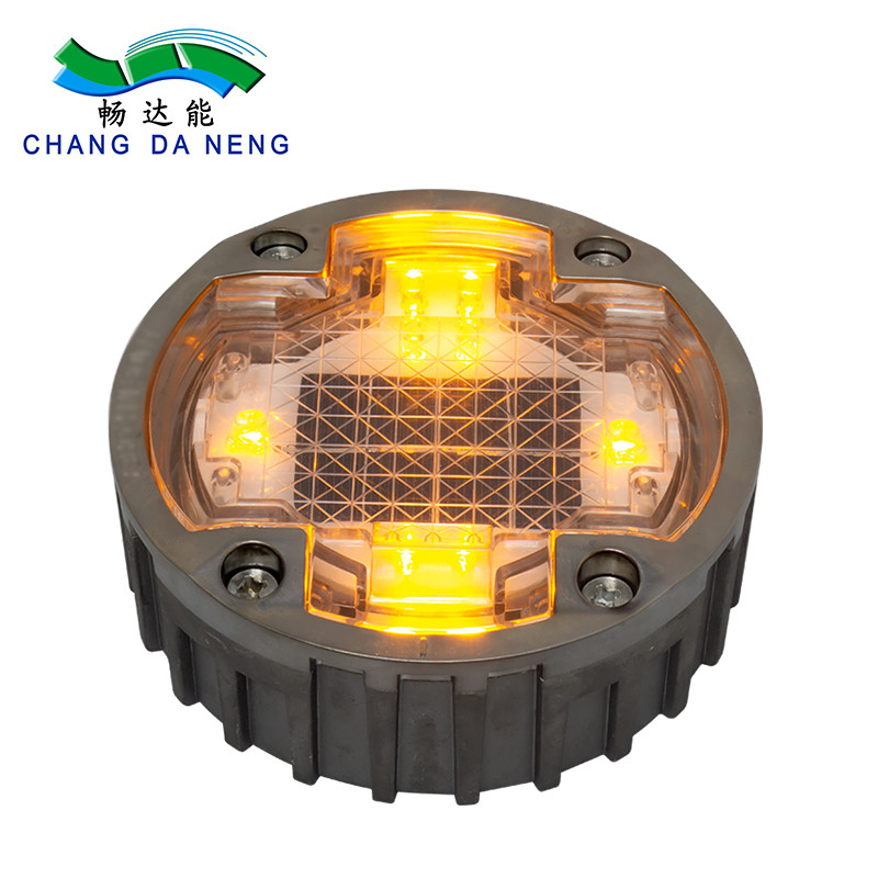 Aluminum Alloy Solar Road Studs with LED Light Rechargeable Battery 1.2V/600mAh MSDS