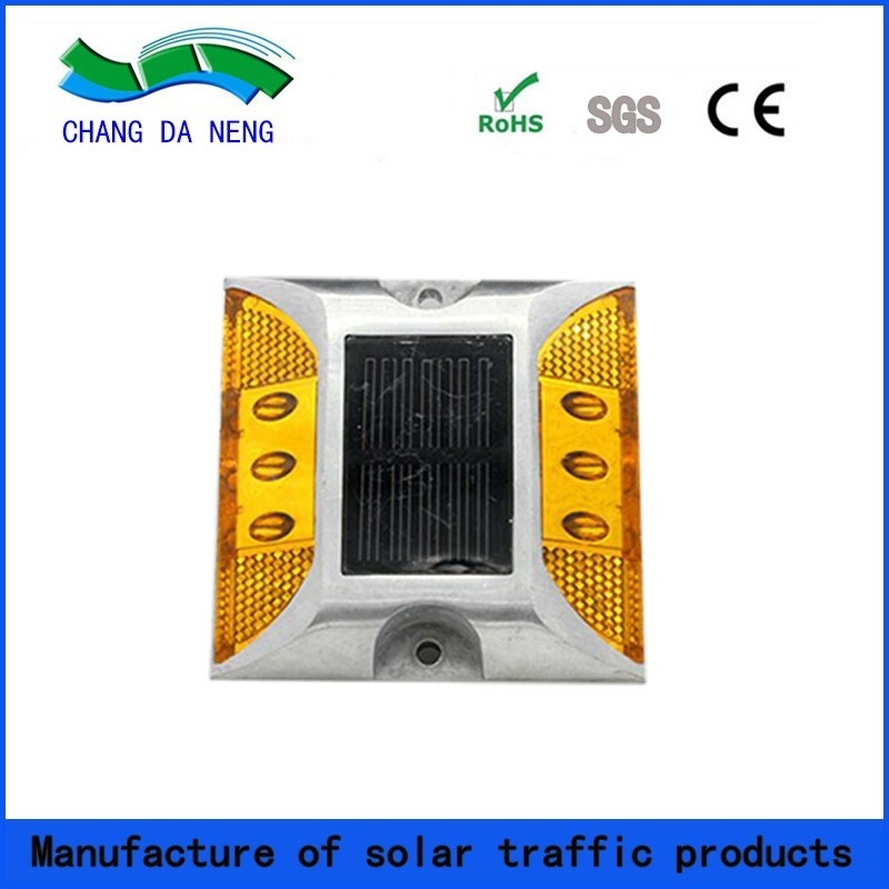 Highway-Ready Solar LED Road Studs Heavy Aluminum Alloy Construction for All Seasons