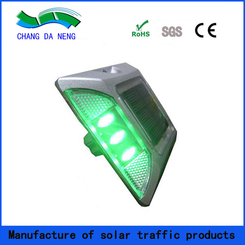 Highway-Ready Solar LED Road Studs Heavy Aluminum Alloy Construction for All Seasons