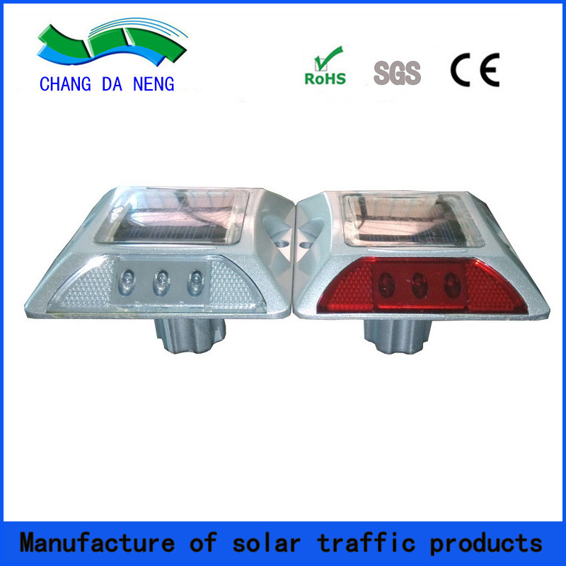Highway-Ready Solar LED Road Studs Heavy Aluminum Alloy Construction for All Seasons