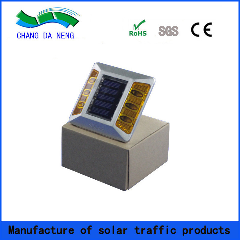 Highway-Ready Solar LED Road Studs Heavy Aluminum Alloy Construction for All Seasons