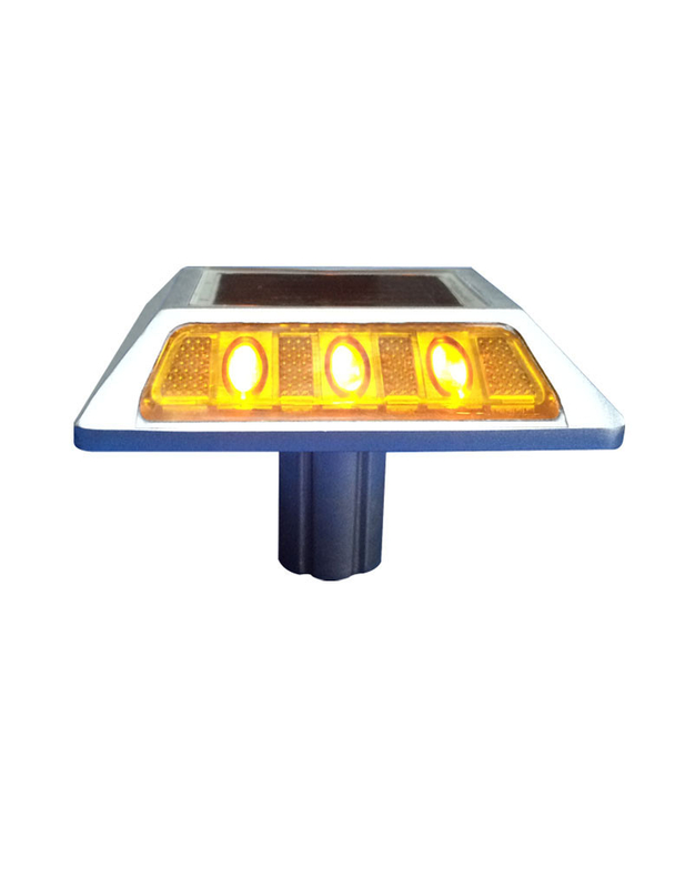 Solar Road Markers with Aluminum Alloy and PC Materials for Safety Warning