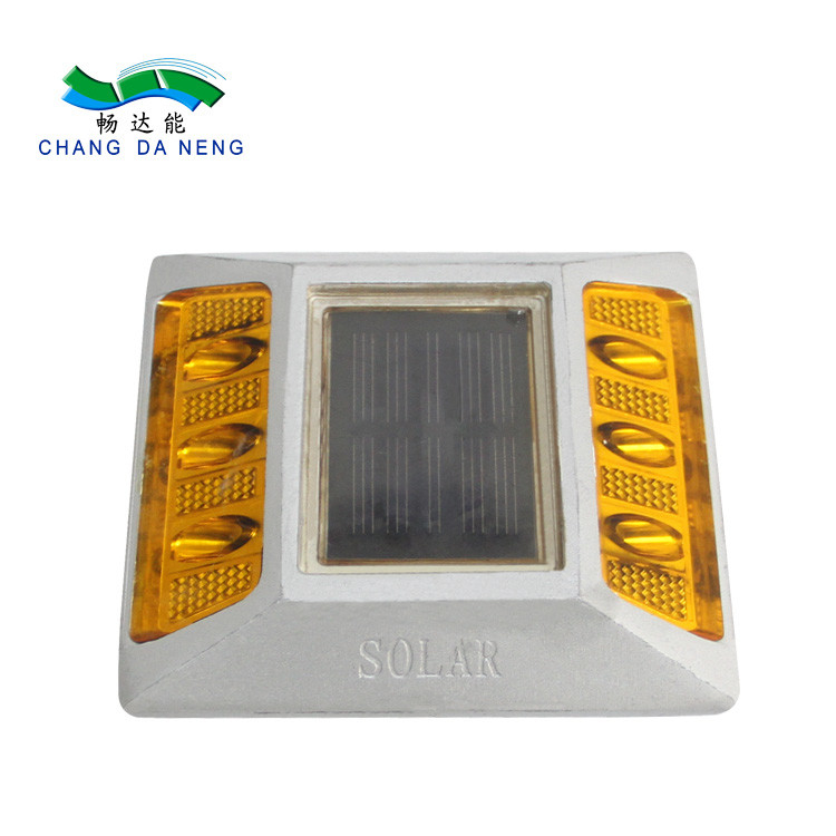 Solar Road Markers with Aluminum Alloy and PC Materials for Safety Warning