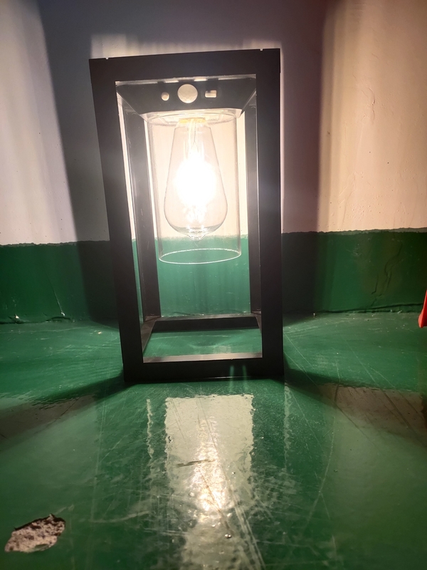 Motion Sensor Solar Porch Light Outdoor Lighting IP65 Sconce Wall Lantern Lamp For Patio Front Door Decorative