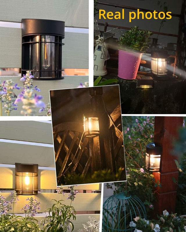 Warm White to RGB Solar Wall Light Ternary lithium battery With Waterproof IP65 PC Shell