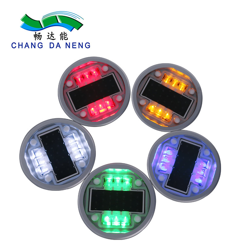 Eco Friendly Aluminum Solar Road Reflectors Embedded LED Solar Power Ground Road Reflector