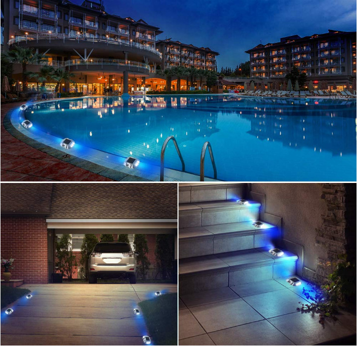 Horseshoe Aluminium Cast Shell Solar Road Stud Lights Marker High Shock Resistance LED Road Studs