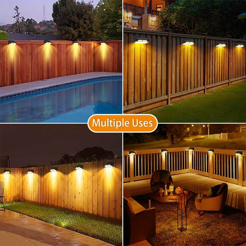Decoration Light Outdoor Solar Garden Lights 3.7V 51200mAh Ternary Lithium
