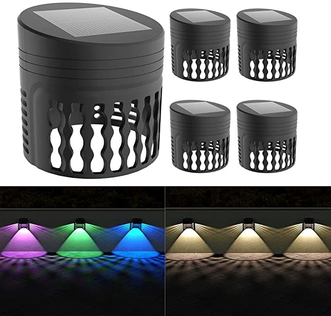 Solar Light Solar Garden Light Projection RGB Pattern Light Waterproof Decorate Garden Backyard Front yard