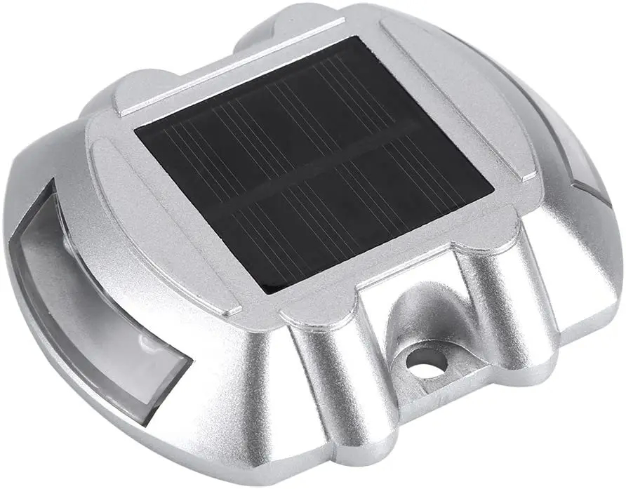 Corrosion Resistant LED Solar Dock Light Aluminum Solar Light With Screw Installation