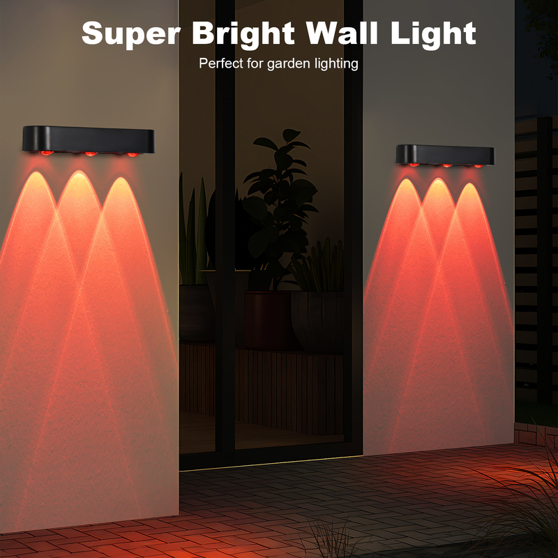 CDN-KF04E Solar-Powered RGB LED Light Versatile and Energy-Saving Outdoor Illumination with Lifespan ≥50000h