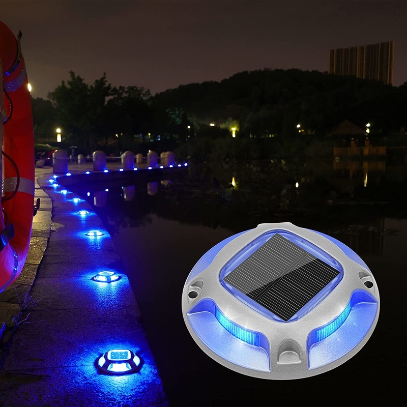 Aluminum Alloy PC Housing 2V Solar Road Studs for Long Lifespan and Extended Working Time