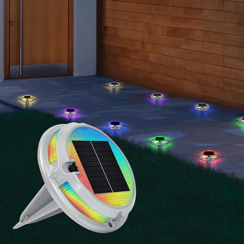 Extra Bright Solar Powered LED Road Markers For Enhanced Visibility And Safety