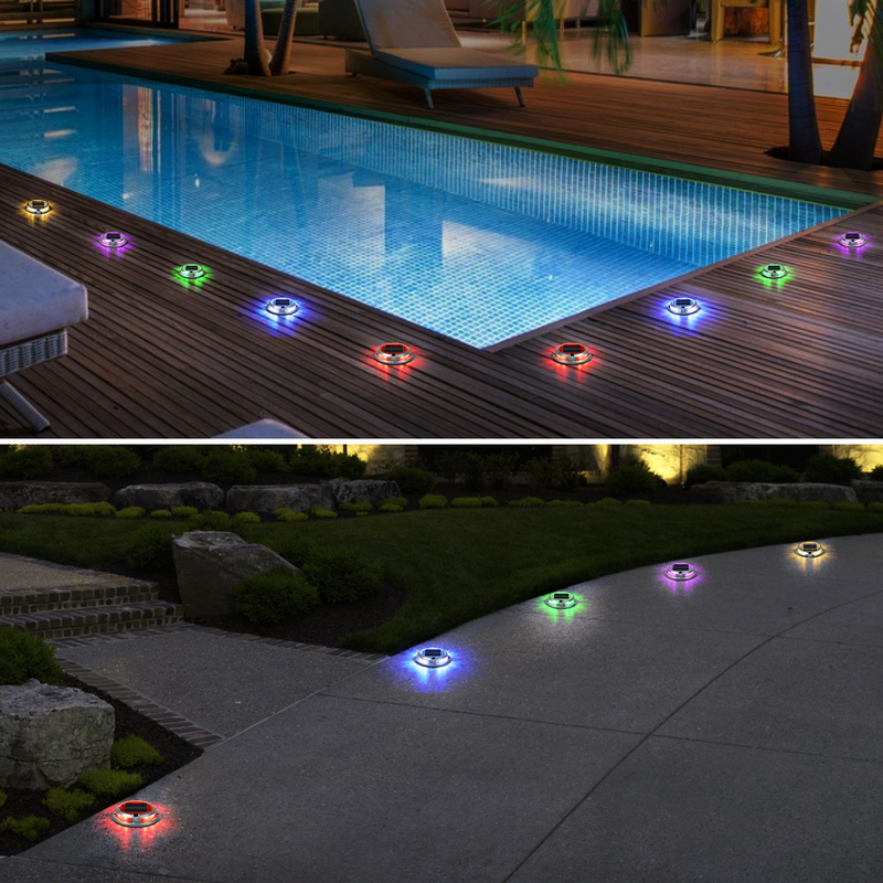 2V Waterproof Solar Dock Light  Solar Led Light With 20 Lumens LED Light Source