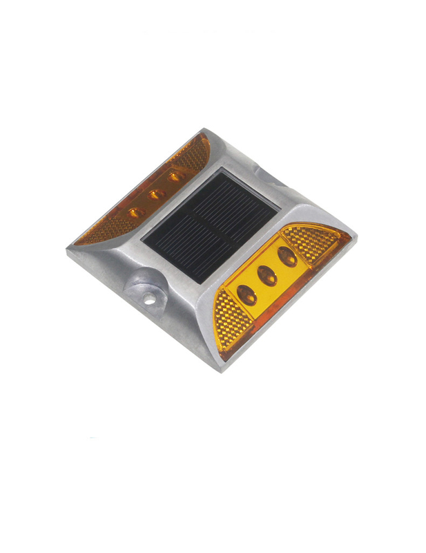 Road Construction Solar Road Studs with Working Time ≥100h and IP68 Waterproof Level in White/ Yellow/ Red/ BULE/ GREEN