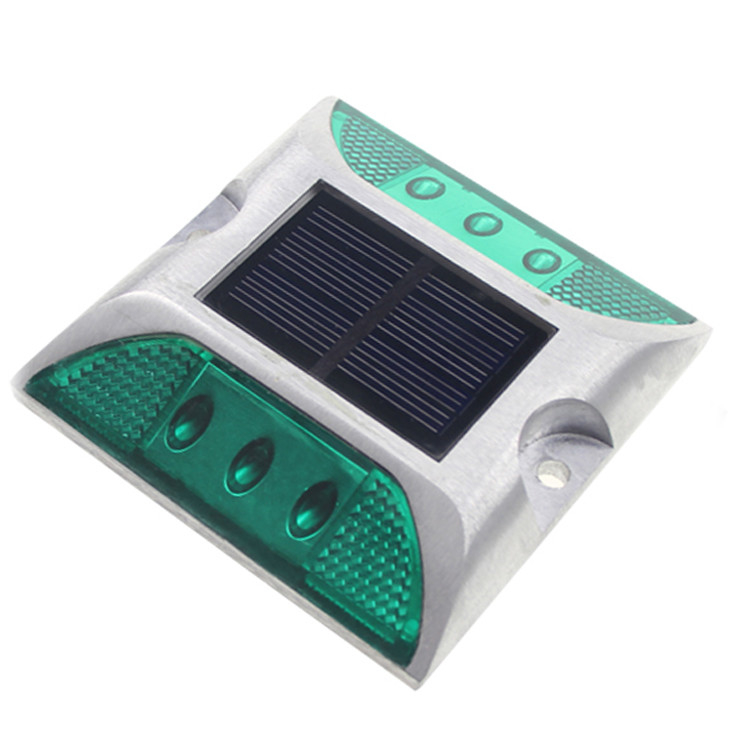 Road Construction Solar Road Studs with Working Time ≥100h and IP68 Waterproof Level in White/ Yellow/ Red/ BULE/ GREEN