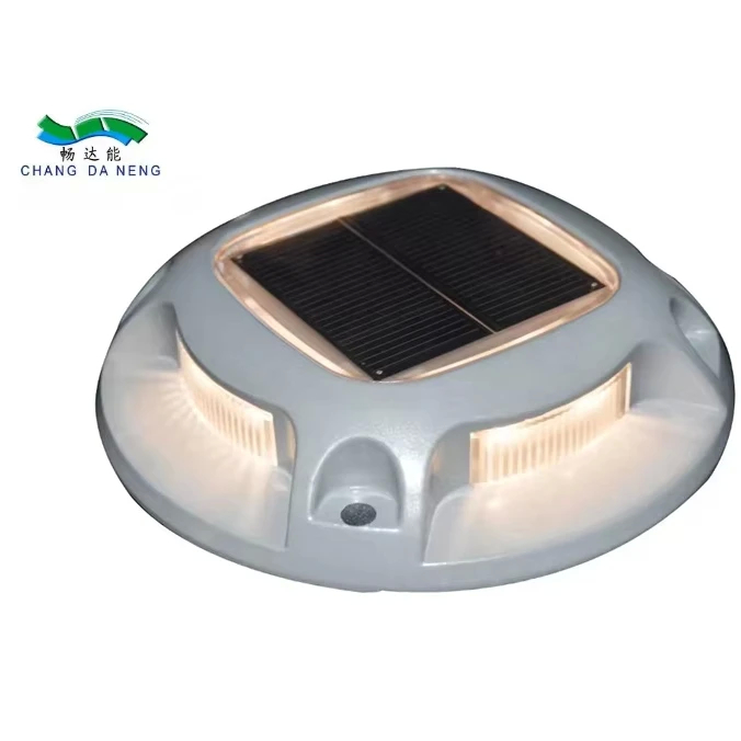 ≥100h Working Time Solar Roadside Markers with Aluminum Alloy PC Construction