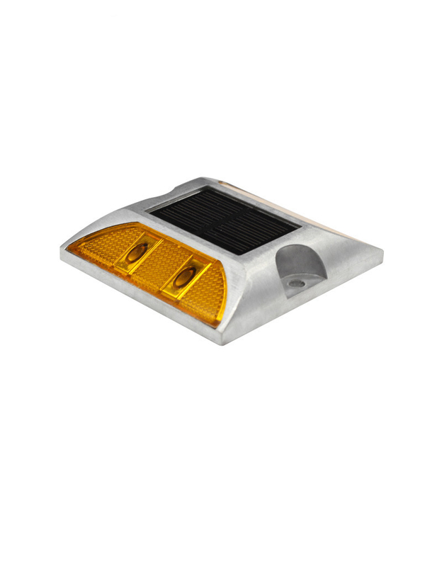 Aluminium Solar Road Studs For Highway Working Time ≥100h -20C- 60C Enhance Road Safety