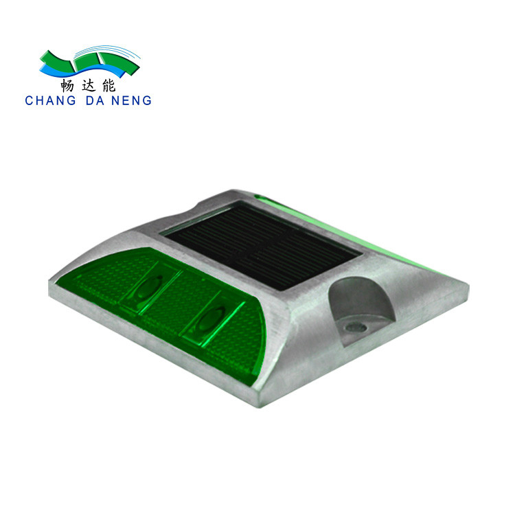 Aluminium Solar Road Studs For Highway Working Time ≥100h -20C- 60C Enhance Road Safety