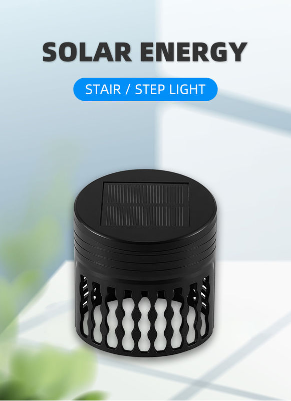 50000 Hours Lifespan Solar Fence Light with 120° Beam Angle and 2-Year Warranty for Outdoor Garden Decoration