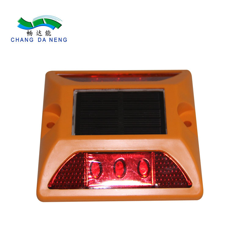 Bright  ABS Solar Road Studs Raised Pavement Marker Plastic Cat Eyes Reflector