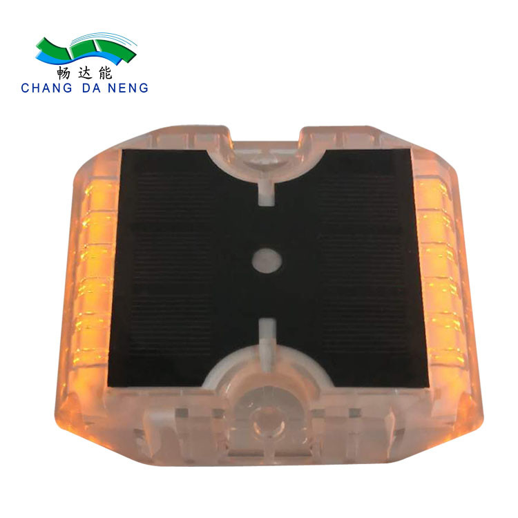 High Brightness Solar Road Studs Plastic Material LED Cat Eye  with Good Service