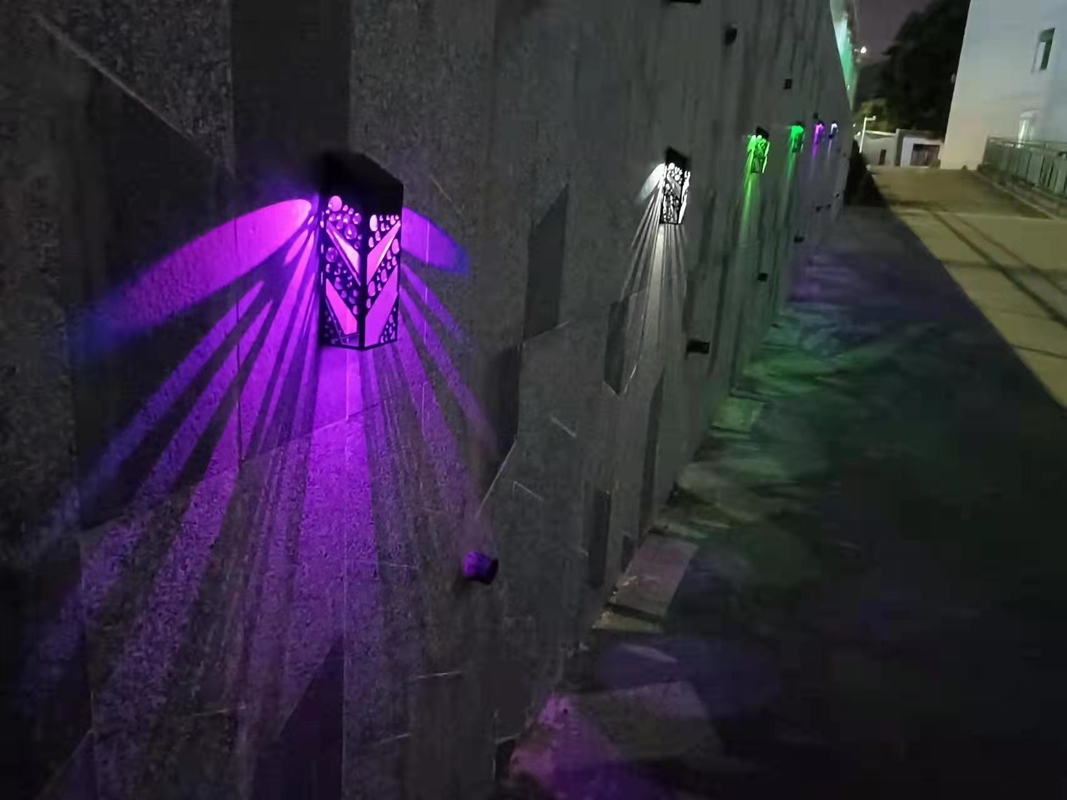 IP65 waterproof soalr fence lights for garden or wall outdoor solar garden wall lights