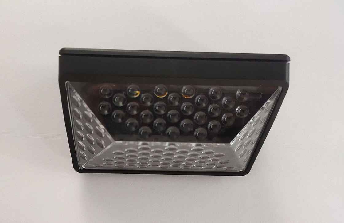 IP67 Waterproof Solar Fence Light RGB Powered Decoration For Outdoor
