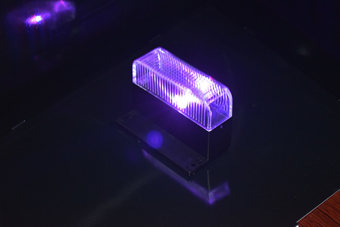IP65 Waterproof Solar Landscape Fence Led Lights Constantly Bright Color Charging