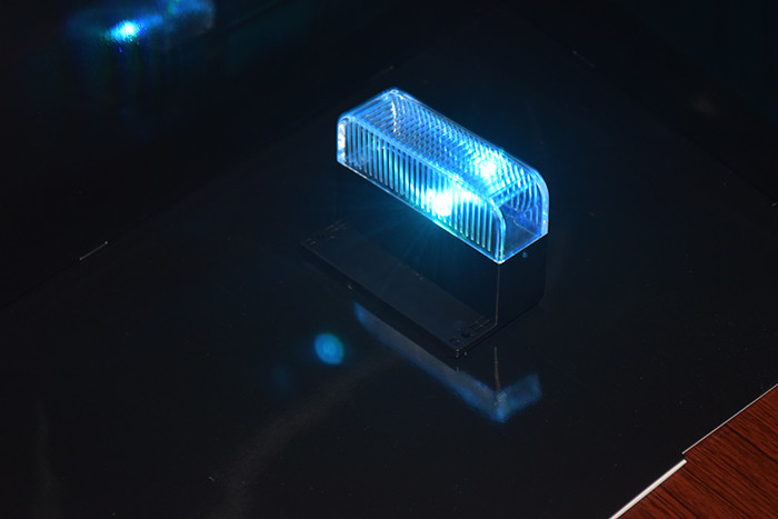 IP65 Waterproof Solar Landscape Fence Led Lights Constantly Bright Color Charging
