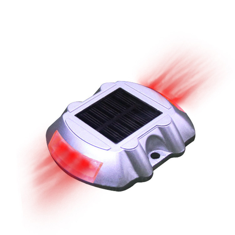 Battery Ni Mh Powered Solar Road Stud Lights For Outdoor Decoration