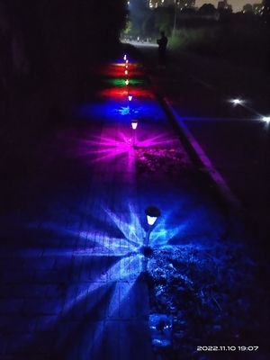 Colorful IP65 Waterproof Solar Powered Garden Lights Decoration For Outside