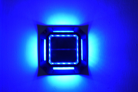 12PCS LED Bead Solar LED Driveway Dock Lights for Outdoor Warning Garden Pathway
