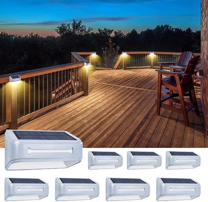 Solar Powered LED Garden Fence Light for Outdoor Waterproof Lighting in Warm White/Cold White/Blue/RGB 1-3 Years Guarantee