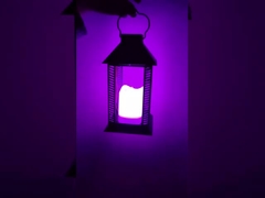 new design RGB solar lamtern