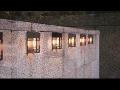 solar  powered garden wall bulble lights