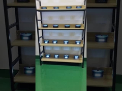 Garden Solar Powered Fence Light ABS PC Material 5v 150mah Solar Panel